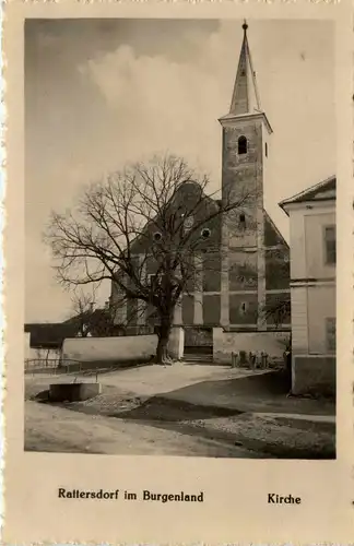 Sonstige Burgenland - Rattersdorf, Kirche -311702