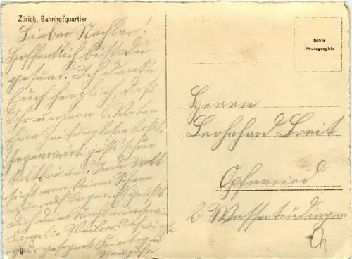 Zürich - Bahnhofquartier -274524