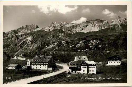 Arlberg/Tirol - St.Christoph mit Valluga -310976