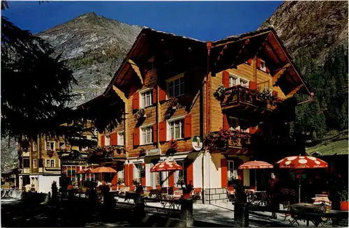 Saas-Allmagell - Restaurant Edelweiss -273866