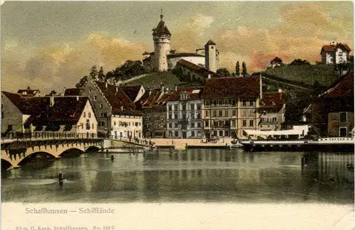 Schaffhausen - Schifflände -273076