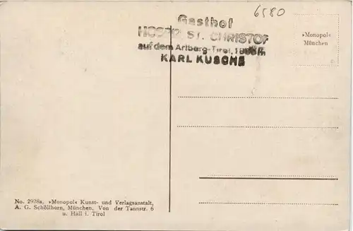 Arlberg/Tirol - St.Christoph -311018