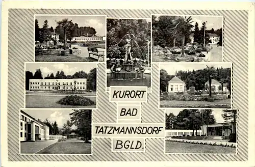 Bad Tatzmannsdorf, Kurort, Herz-und Frauenheilbad, div.Bilder -311818