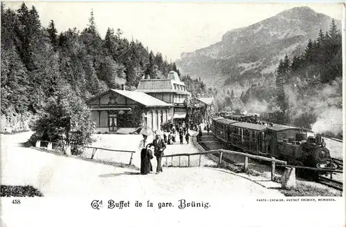 Gd. Buffet de la gare - Brünig - Eisenbahn -273136