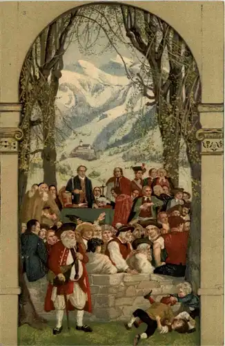 Bundesfeier Postkarte 1918 -274196