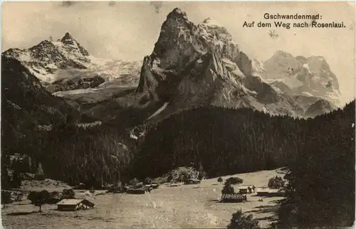 Gschwandenmad - Auf dem Weg nach Rosenlaui -273956