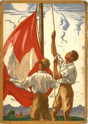 Bundesfeier Postkarte 1929 -274210