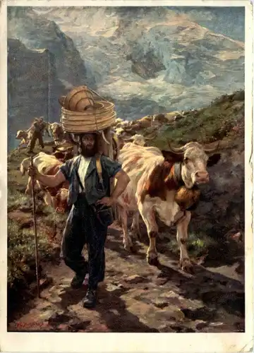 Hilfe für Bergbewohner 1955 -274180