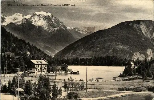 Lac Champex et Grand Combin -273960