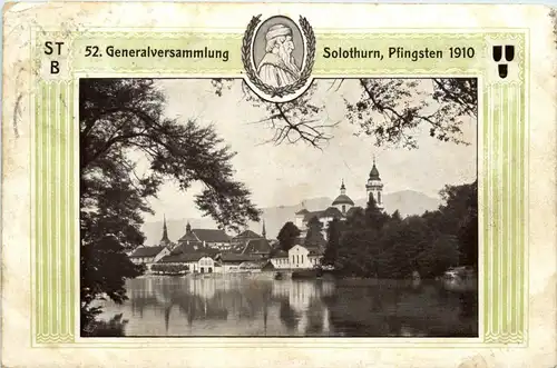 Solothurn - 52. Generalversammlung 1910 -274272