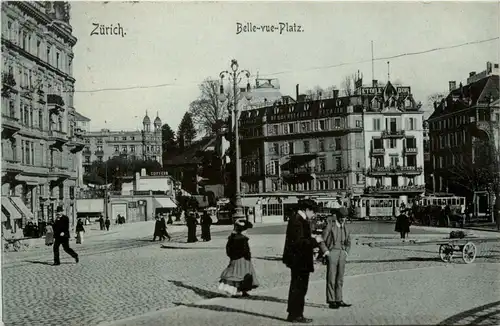 Zürich - Bellevue Platz -274294