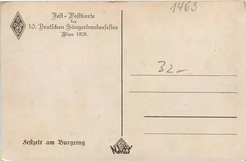 Wien - 10. Deutsches Sängerbundfest 1928 -274286