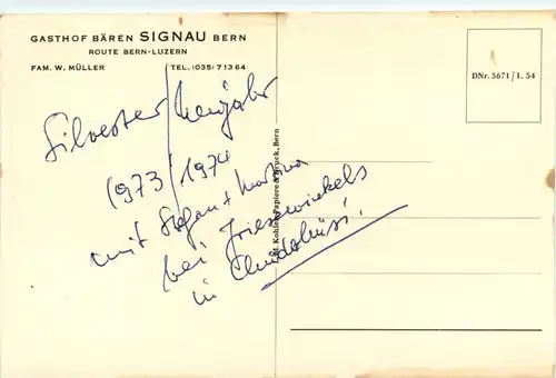 Signau Bern - Gasthof Bären -275498