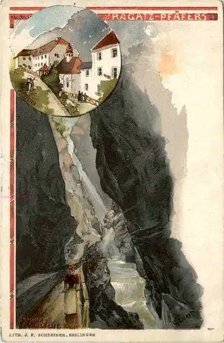 Ragatz-Pfäfers - Litho -273872