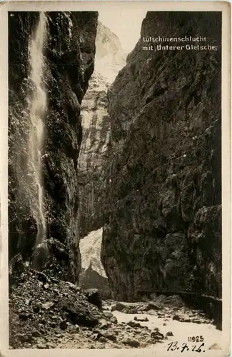 Lütschinenschlucht mit Unterer Gletscher -274566