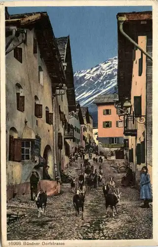 Bündner Dorfstrasse -274586