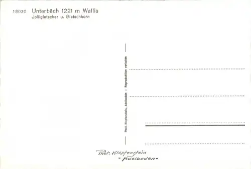 Unterbäch Wallis -275994