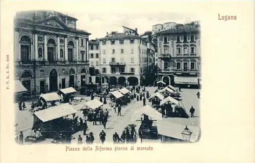 Lugano - Piazza della Riforma -276052