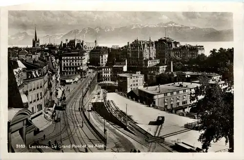 Lausanne - Le Grand Pont - Flugpost Luftpost -274648