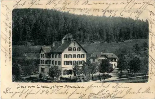 Gruss vom Erholungsheim Röthenbach -32614