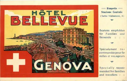 Genova - Hotel Bellevue -274556