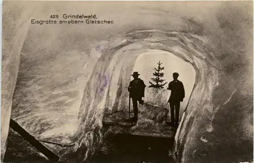 Grindelwald - Eisgrotte am oberen Gletscher -275572