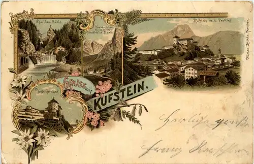 Gruss aus Kufstein - Litho -273676