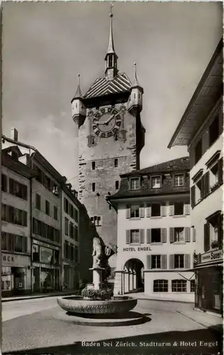 Baden - Stadtturm & Hotel Engel -275396