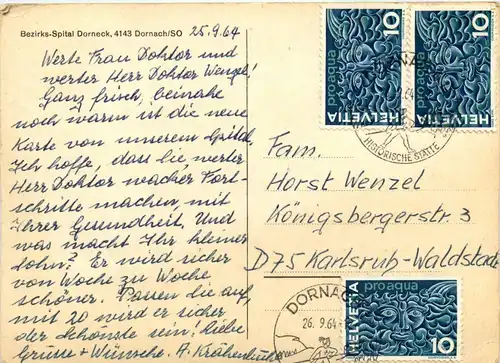 Solothurn - Bezirks Spital Dorneck -275492