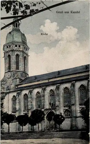 Gruss aus Kandel - Kirche -33098