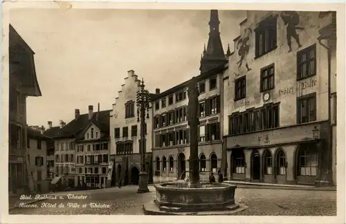 Biel - Rathaus und Theater -275392