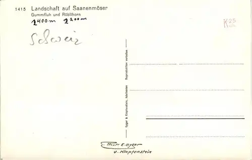 Landschaft auf Saanenmöser -276834