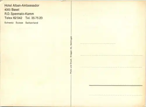 BAsel - Hotel Alban-Ambassador -275496
