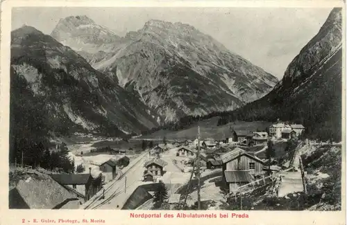 Nordportal des Albulatunnels bei Prada -275950