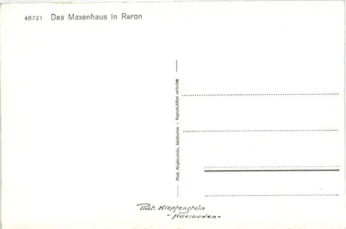 Das Maxenhaus in Raron -275978