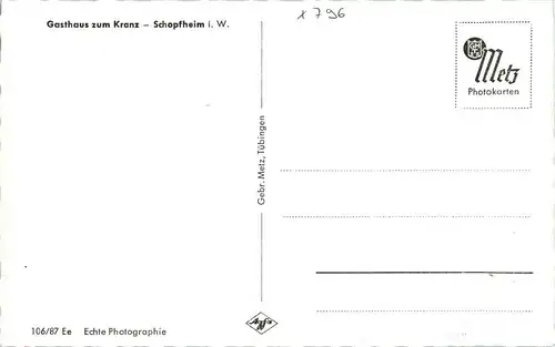 Schopfheim Gasthaus zum Kranz -33432