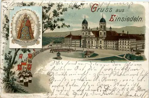 Gruss aus Einsiedeln - Litho -276128