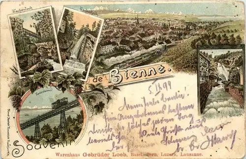 Souvenir de Bienne - Litho -276036