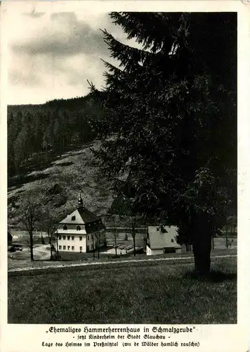 Ehemaliges Hammerherrenhaus in Schmalzgrube - jetzt Kinderheim der Stadt Glauchau -277190