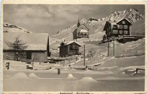 Andermatt - Dorfpartie -276650