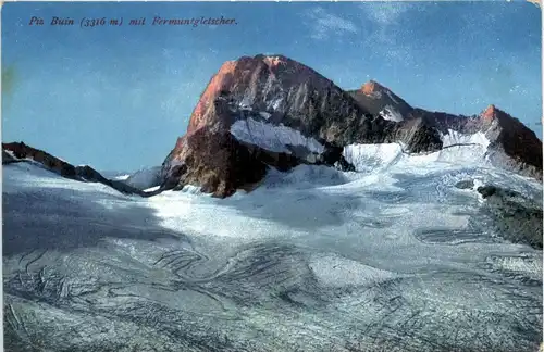 Piz buin mit Fermuntgletscher -274616