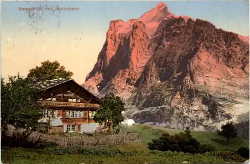 Bernerhaus und Wetterhorn -274704