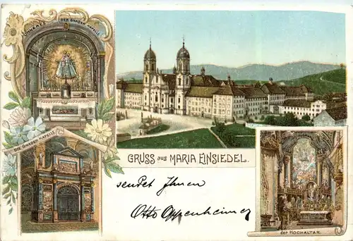 Gruss aus Maria Einsiedel - Litho -276718