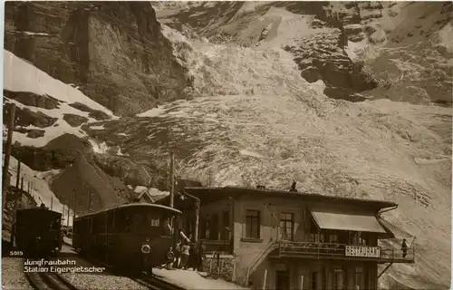Jungfraubahn - Station Eigergletscher -276064
