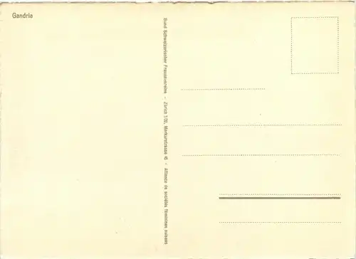 Gandria - Künstlerkarte -274914