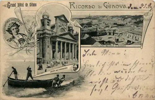 Ricordo di Genova - Grand Hotel de Genes -276132