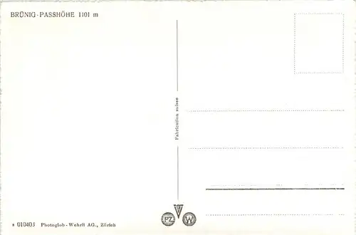 Brünig Passhöhe -276030