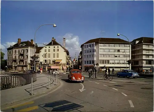 Yverdon - Pont de Gleyres - VW Käfer -276476