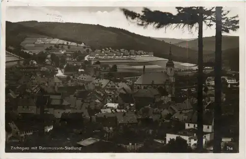 Zschopau mit Rassmssen Siedlung -276976