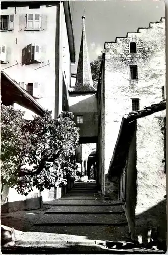 Alte Gasse in Visp -276966